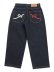 画像1: 【送料無料】ROCAWEAR BACK POCKET EMBROIDERY CONTRAST STITCH JEANS INDIGO (1)