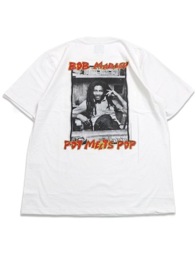 画像2: POT MEETS POP BOB MARLEY UPRISING TEE WHITE