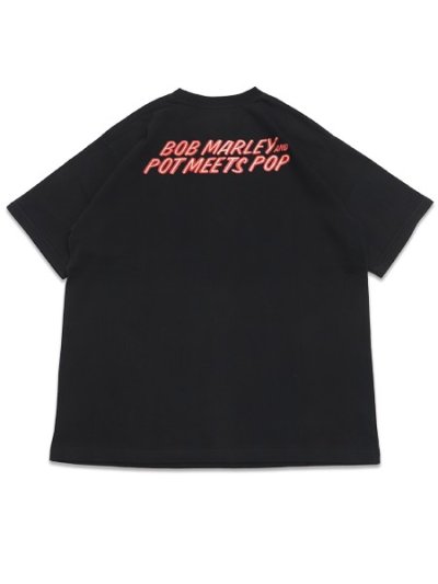 画像2: POT MEETS POP BOB MARLEY LIVE TEE BLACK