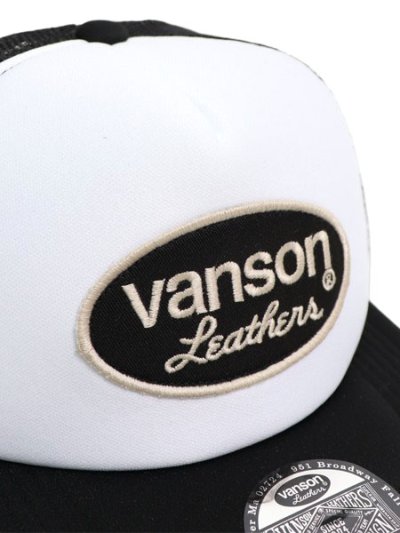 画像6: VANSON LOGO TRUCKER WHITE