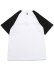 画像2: ROCAWEAR CLASSIC RAGLAN LOGO TEE WHITE/BLACK (2)