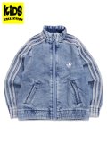 【KIDS】ADIDAS KIDS FIREBIRD LOOSE DENIM TRACK TOP-WORN BLUE DENIM
