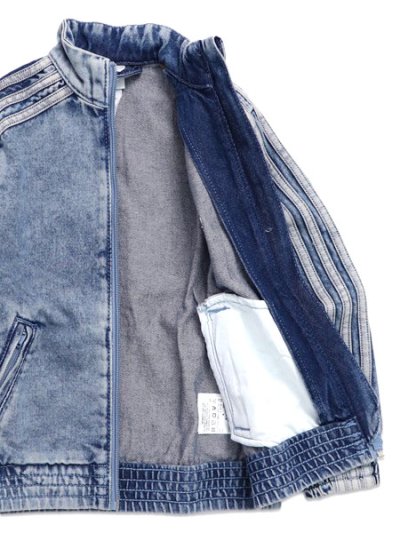 画像5: 【KIDS】ADIDAS KIDS FIREBIRD LOOSE DENIM TRACK TOP-WORN BLUE DENIM
