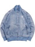 【送料無料】ADIDAS FIREBIRD ADICOLOR DENIM TRACK TOP LIGHT WASH-WORN BLUE DENIM