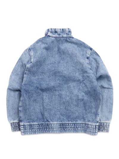 画像2: 【KIDS】ADIDAS KIDS FIREBIRD LOOSE DENIM TRACK TOP-WORN BLUE DENIM