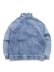 画像2: 【KIDS】ADIDAS KIDS FIREBIRD LOOSE DENIM TRACK TOP-WORN BLUE DENIM (2)