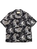 【送料無料】AVIREX ALOHA SHIRT TIGER & BAMBOO BLACK