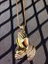 画像5: 【送料無料】KING ICE PRAYING HANDS EMOJI 1.4" 14K GOLD NECKLACE (5)