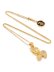画像1: 【送料無料】KING ICE PRAYING HANDS EMOJI 1.4" 14K GOLD NECKLACE (1)