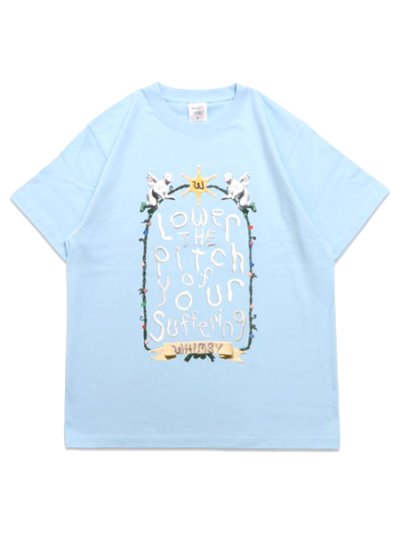 画像1: WHIMSY SOCKS ANGEL TEE LIGHT BLUE