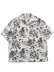 画像1: 【送料無料】AVIREX ALOHA SHIRT TIGER & BAMBOO OFF WHITE (1)