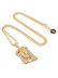 画像1: 【送料無料】KING ICE JESUS 1.8" 14K GOLD NECKLACE (1)