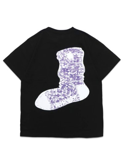 画像1: WHIMSY SOCKS TRADEMARK TEE BLACK