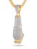画像2: 【送料無料】KING ICE BARBER SHOP CLIPPERS 1.6" 14K GOLD NECKLACE (2)