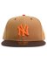 画像2: NEW ERA 59FIFTY BBQ DUCK YANKEES LIGHT BRONZE/BROWN SUEDE (2)
