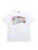 画像1: 【送料無料】BILLIONAIRE BOYS CLUB BB CURVE LOGOS TEE WHITE (1)