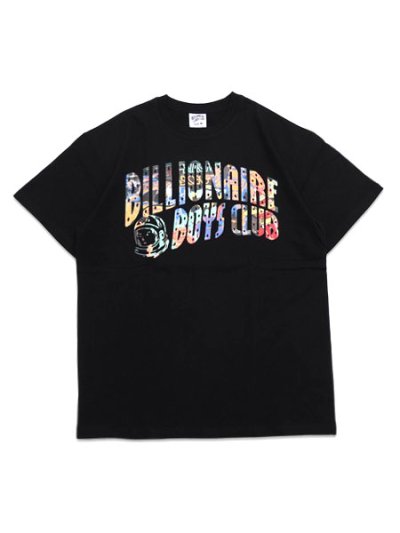 画像1: 【送料無料】BILLIONAIRE BOYS CLUB BB CURVE LOGOS TEE BLACK