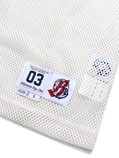 画像5: 【送料無料】BILLIONAIRE BOYS CLUB BB DUGOUT MESH BASEBALL JERSEY GARDENIA
