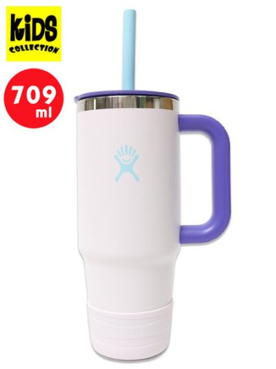 画像1: 【KIDS】Hydro Flask 24 OZ KIDS TUMBLER W/STRAW-CLOUD PINK