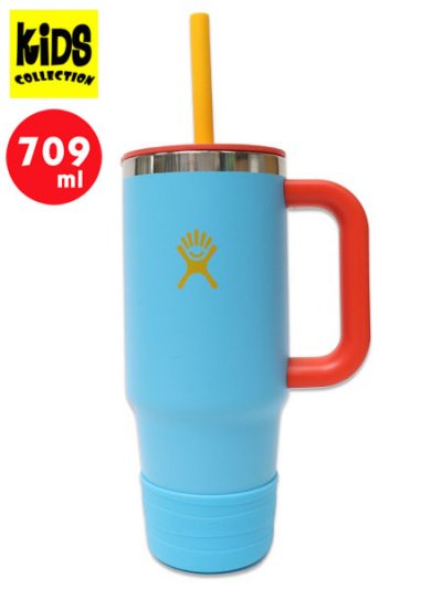画像1: 【KIDS】Hydro Flask 24 OZ KIDS TUMBLER W/STRAW-BLUEJAY