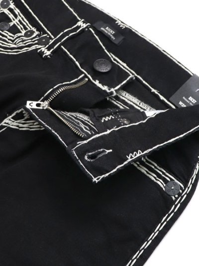 画像4: 【送料無料】TRUE RELIGION RICKY SUPER QT FLAP 30" STRAIGHT BODY RINSE BLACK