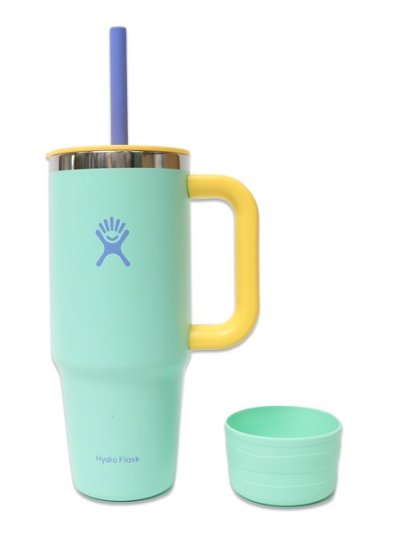 画像2: 【KIDS】Hydro Flask 24 OZ KIDS TUMBLER W/STRAW-MERMAID GREEN