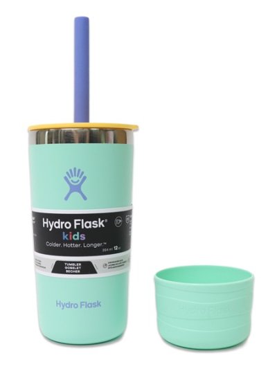 画像2: 【KIDS】Hydro Flask 12 OZ KIDS TUMBLER W/STRAW LID-MERMAID GREEN