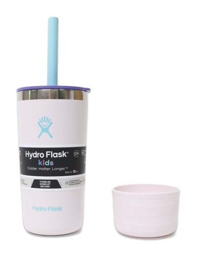 画像2: 【KIDS】Hydro Flask 12 OZ KIDS TUMBLER W/STRAW LID-CLOUD PINK