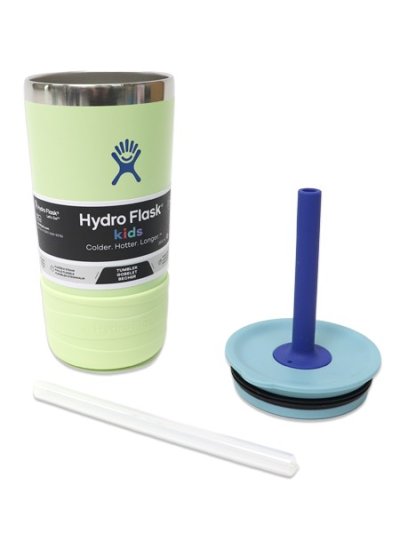 画像3: 【KIDS】Hydro Flask 12 OZ KIDS TUMBLER W/STRAW LID-SEEDING GREEN