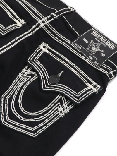 画像5: 【送料無料】TRUE RELIGION RICKY SUPER QT FLAP 30" STRAIGHT BODY RINSE BLACK