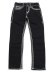 画像2: 【送料無料】TRUE RELIGION RICKY SUPER QT FLAP 30" STRAIGHT BODY RINSE BLACK (2)