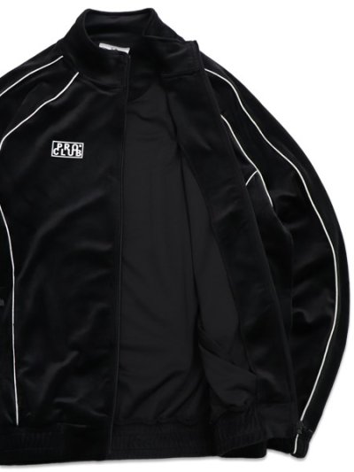 画像6: 【送料無料】HUF PRO CLUB VELOUR TRACK JACKET BLACK