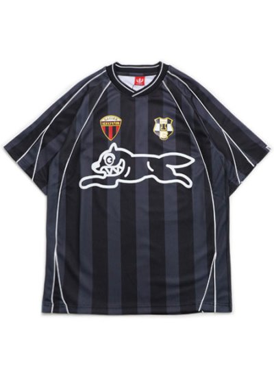 画像1: 【送料無料】ICECREAM PINEAPPLE SOCCER JERSEY BLACK