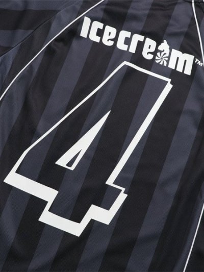 画像4: 【送料無料】ICECREAM PINEAPPLE SOCCER JERSEY BLACK