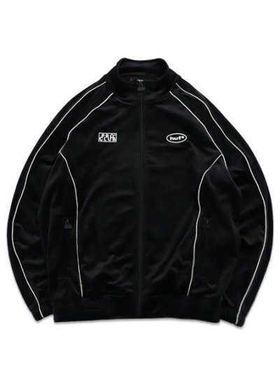 画像1: 【送料無料】HUF PRO CLUB VELOUR TRACK JACKET BLACK