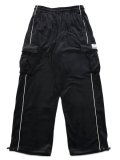 【送料無料】HUF PRO CLUB VELOUR CARGO PANT BLACK