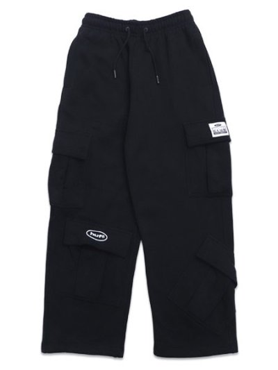 画像1: 【送料無料】HUF PRO CLUB MULTI POCKET PANT BLACK