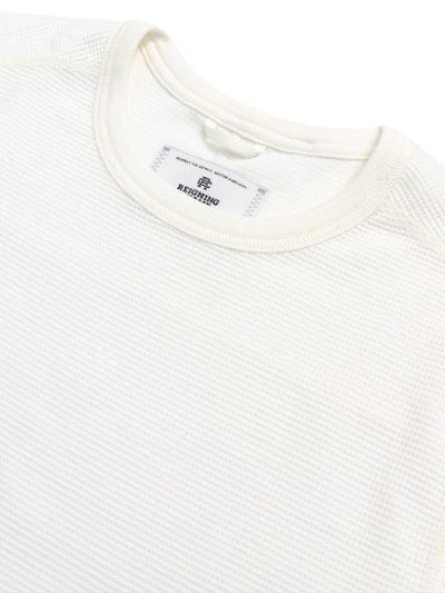 画像3: 【送料無料】REIGNING CHAMP LIGHTWEIGHT WAFFLE STANDARD LONG SLEEVE CHAMPIONSHIP WHITE