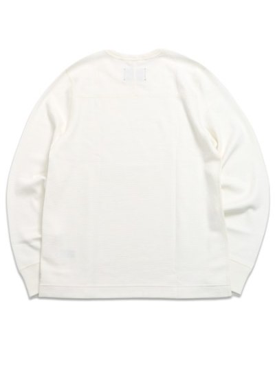 画像2: 【送料無料】REIGNING CHAMP LIGHTWEIGHT WAFFLE STANDARD LONG SLEEVE CHAMPIONSHIP WHITE
