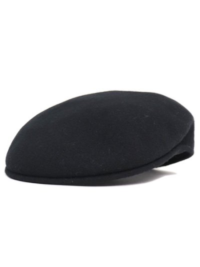 画像1: KANGOL WOOL 504-BLACK/WHITE