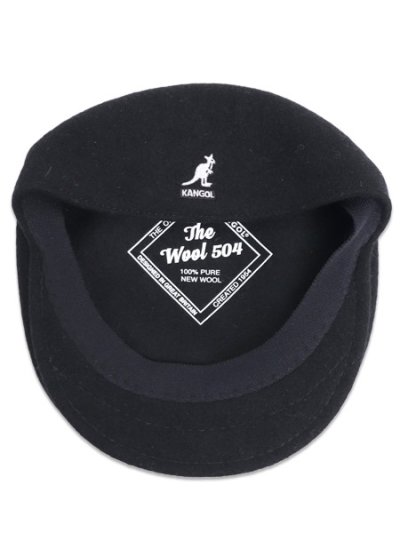 画像6: KANGOL WOOL 504-BLACK/WHITE