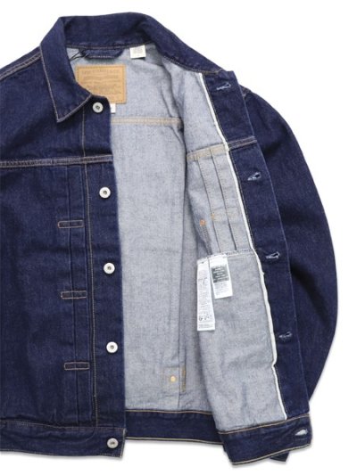画像3: 【送料無料】LEVI'S TYPE I TRUCKER NEW SELVEDGE RINSE
