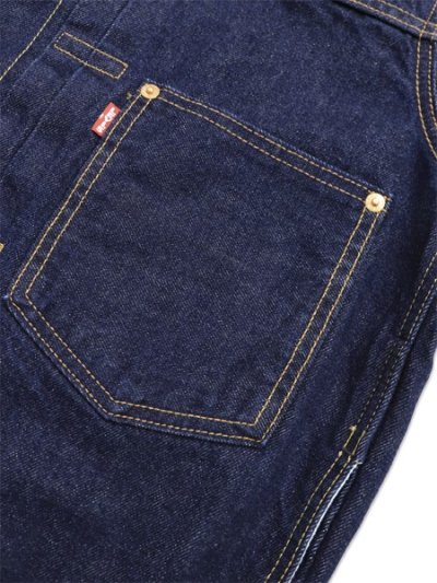 画像4: 【送料無料】LEVI'S TYPE I TRUCKER NEW SELVEDGE RINSE
