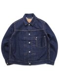 【送料無料】LEVI'S TYPE I TRUCKER NEW SELVEDGE RINSE