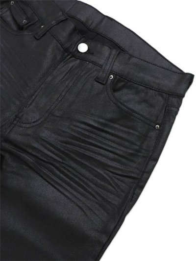 画像3: 【送料無料】mnml X598 SKINNY STACKED DENIM WAXED BLACK