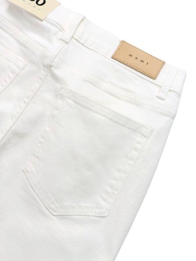 画像5: 【送料無料】mnml X598 SKINNY STACKED DENIM WHITE