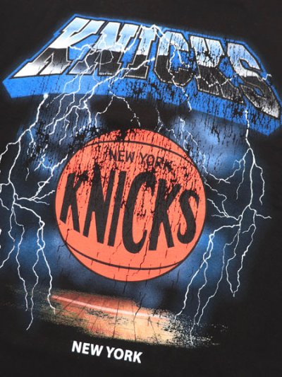 画像3: MITCHELL & NESS NBA NEW YORK KNICKS LIGHTING TEE