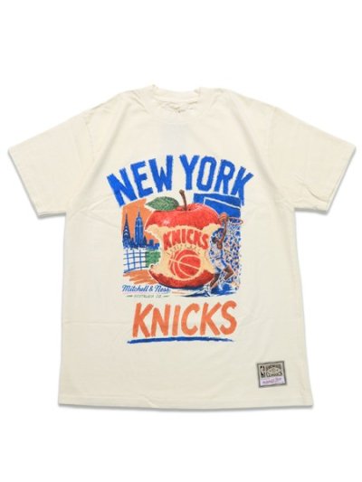 画像1: 【送料無料】MITCHELL & NESS NBA NEW YORK KNICKS CONCRETE APPLE TEE