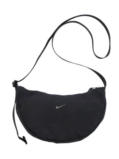 画像1: NIKE AURA CRESCENT CROSSBODY 4L-BLACK/GUN METAL