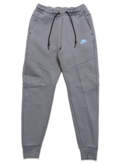 画像1: 【送料無料】NIKE TECH FLEECE JOGGER-SMOKE GREY/FOOTBALL BLUE